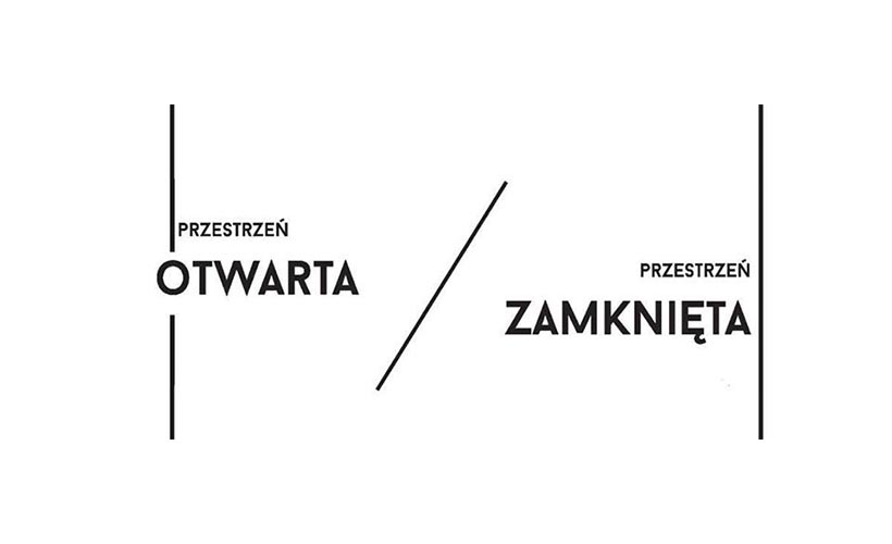 plakat otwarta-zamknięta